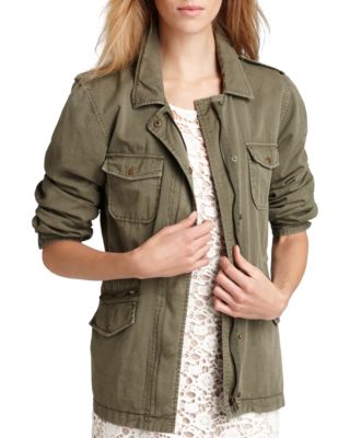 womens military jacket with patches