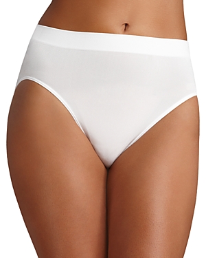 Shop Wacoal B.smooth Seamless High-cut Briefs In Ivory