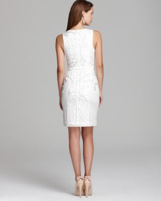 green emerald velvet dress Sue Wong Strapless Scalloped Embroidered Dress