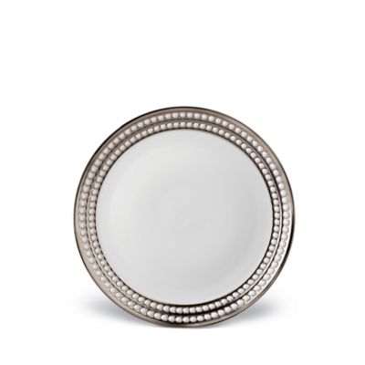 L'Objet - Perl&eacute;e Platinum Dinner Plate