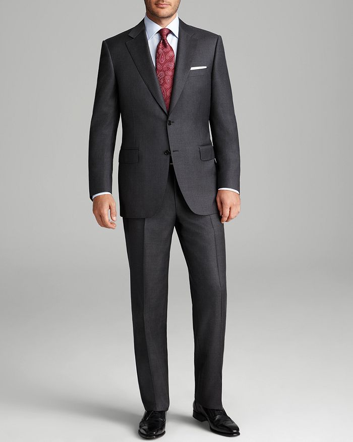Canali Siena Suit - Classic Fit In Charcoal