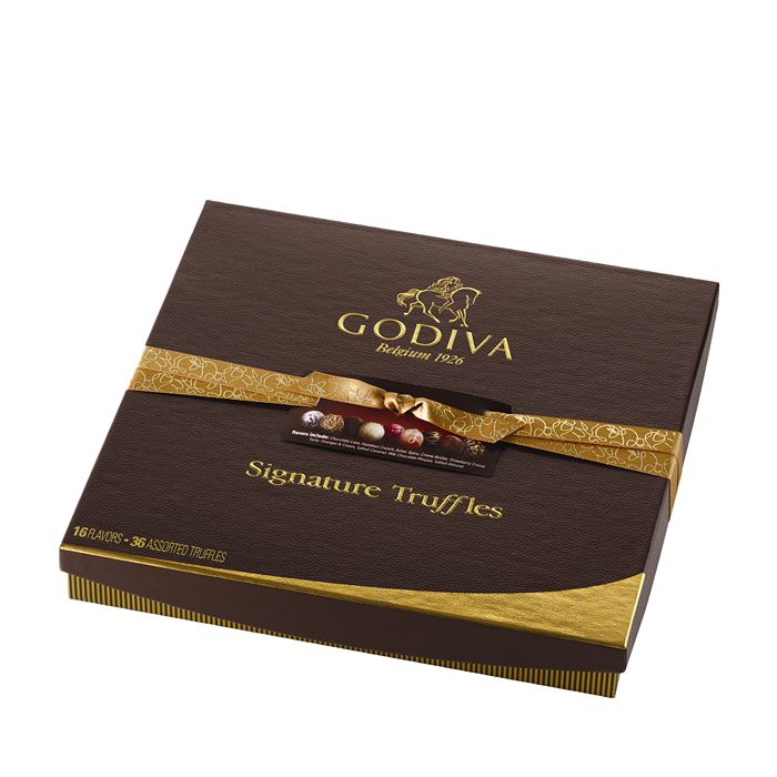 Godiva® Signature Truffles Gift Box Collection Bloomingdale's