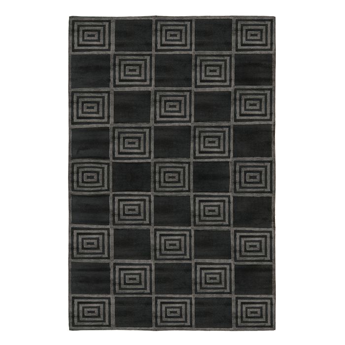 Ralph Lauren Alistair Tiles Collection Rug, 8' X 10' In Onyx