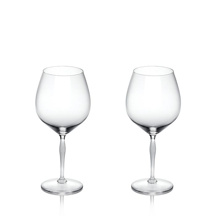 Lalique 100 Points Red Wine Glass, Set Of 2 In Clear