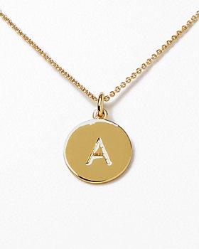kate spade new york - One in a Million Initial Pendant Necklace, 18"