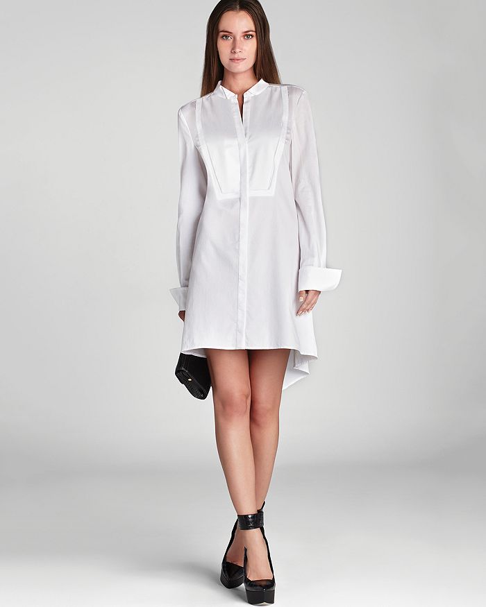 Bcbgmaxazria top shirt dress