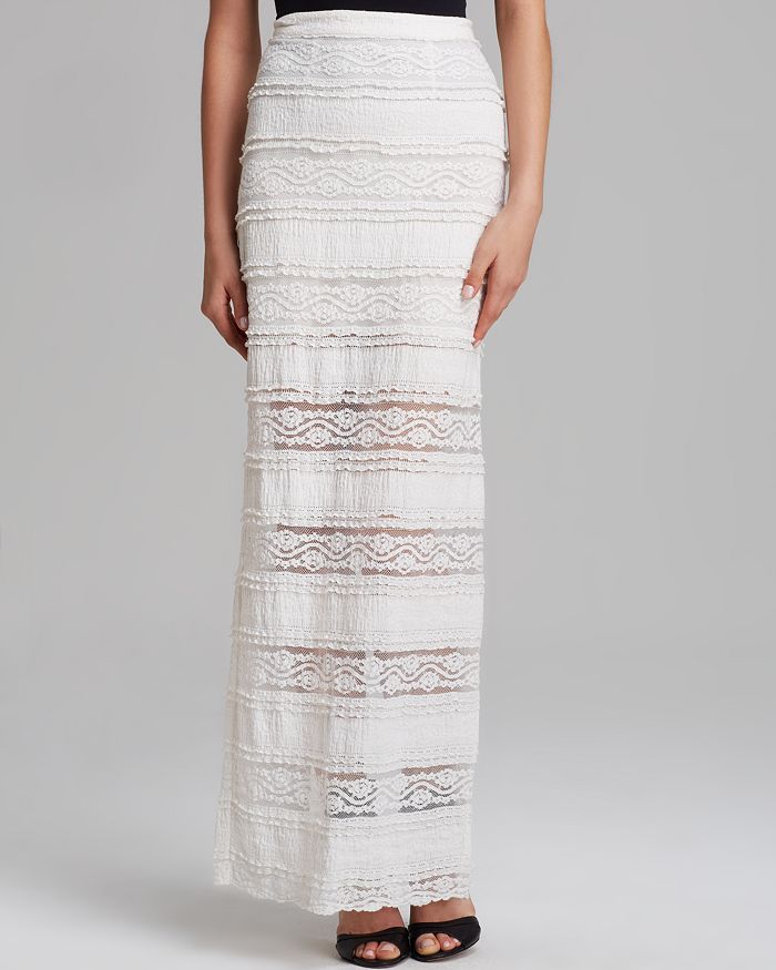 Alice and Olivia Alice Olivia Maxi Skirt Ettley Lace