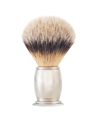 The Art of Shaving - Brush Engr Nickel Silvertip