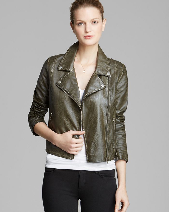 Bb dakota faux leather jacket hotsell