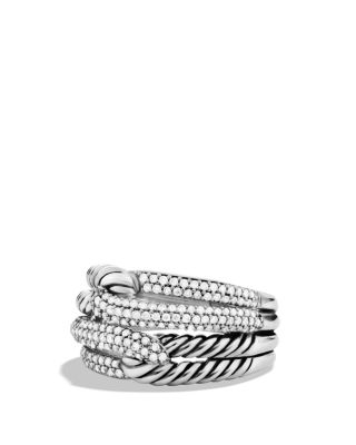 david yurman labyrinth ring with diamonds