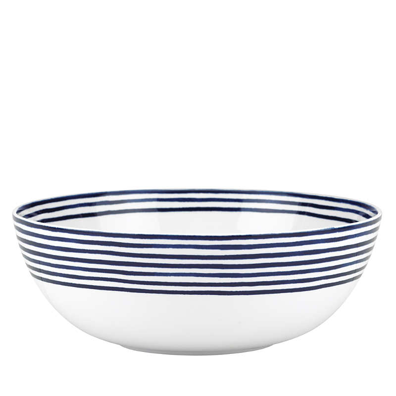 Kate Spade New York Charlotte Street Medium Serving Bowl In Navy