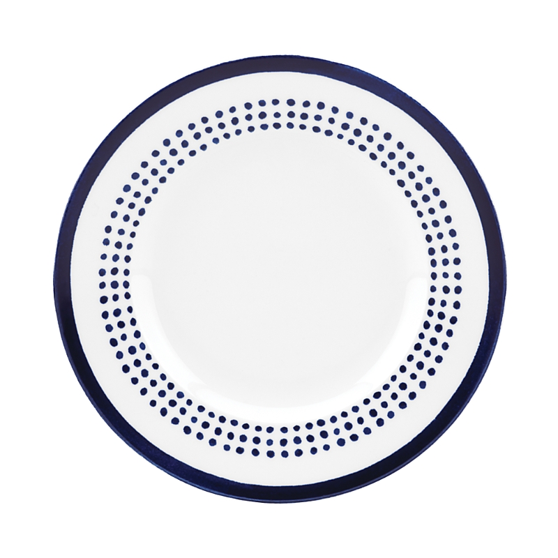 Kate Spade New York Charlotte Street East Accent Plate In Navy East