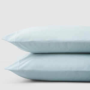 Anne De Solene Vexin Standard Pillowcases, Pair In Cumulus Blue
