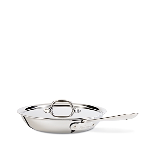 All Clad Stainless Steel 10 Fry Pan with Lid