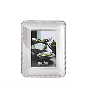 Shop Nambe Braid Frame, 4 X 6 In Chrome Plate