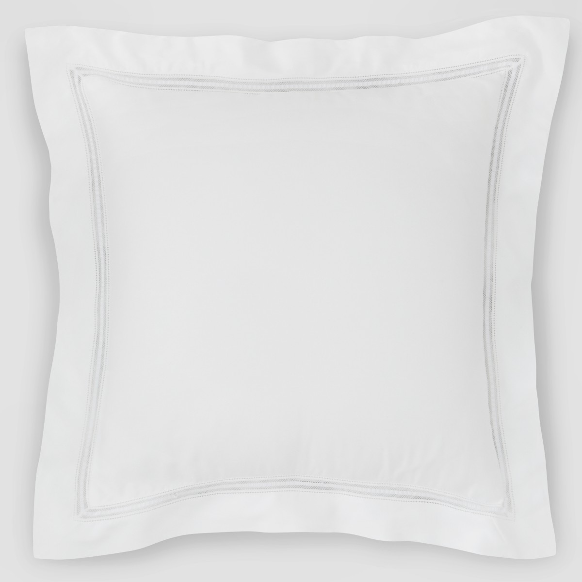 Sferra Diamante Euro Sham in White