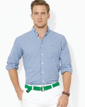 Polo Ralph Lauren Classic Check Oxford Shirt - Regular Fit | Bloomingdale's