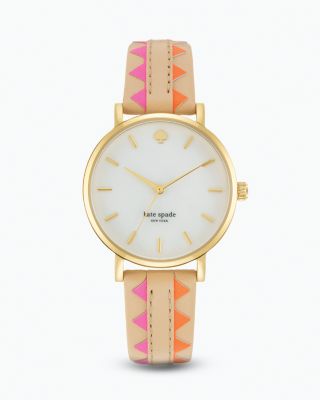 kate spade new york - Rio Pattern Metro Watch, 34mm