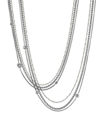 David Yurman Starburst Pearl Chain Necklace | Bloomingdale's