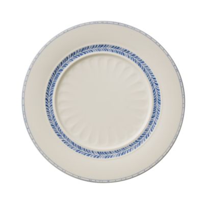 Villeroy & Boch - "Farmhouse Touch Relief Blue Flowers" Dinner Plate