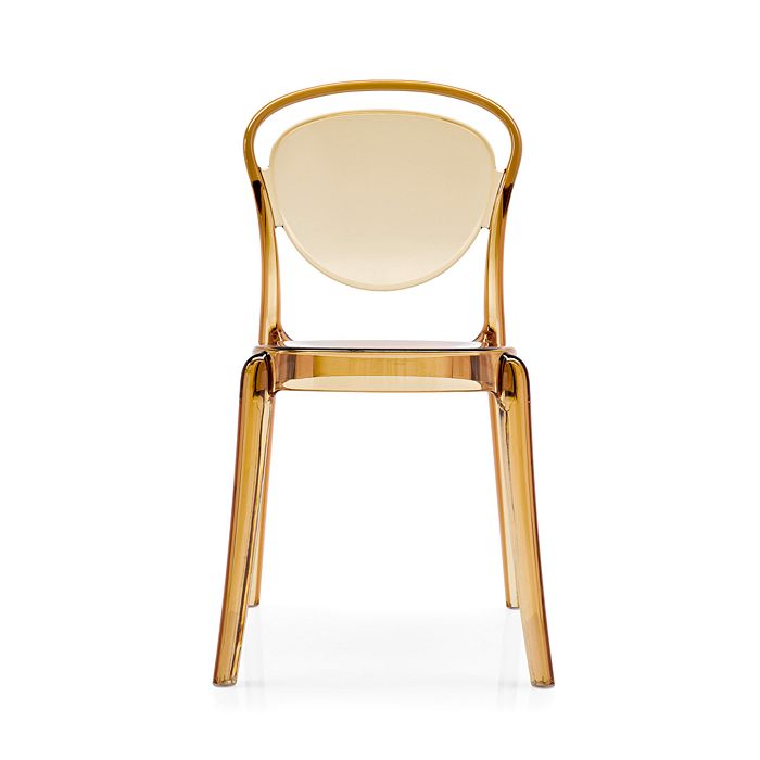Calligaris Parisienne Side Chair In Amber