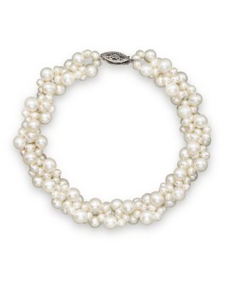 cultured freshwater pearl bracelet