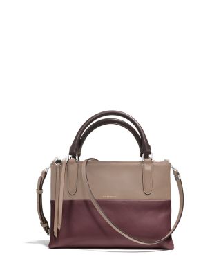 COACH The Mini Borough Bag Crossbody in Retro Colorblock Leather ...