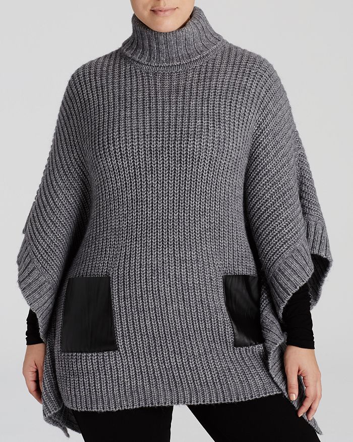 Michael kors sale turtleneck poncho