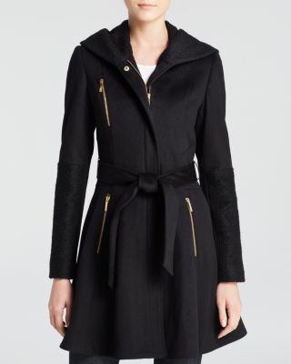 laundry by shelli segal wrap coat