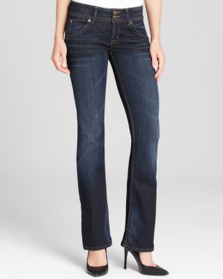 Hudson Jeans Petite Signature Bootcut in Shirley Bloomingdale s