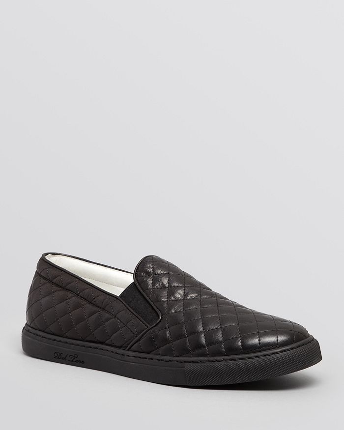 Del Toro Men's Quilted Nappa Leather Slip-On Sneakers | Bloomingdale's