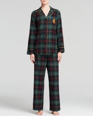 ralph lauren brushed twill pajamas