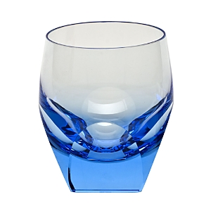 Moser Bar Double Old-fashioned Glass In Aquamarine