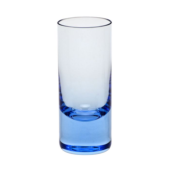 Moser Vodka Shot Glass In Aquamarine