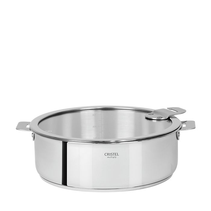 Cristel Casteline Tech 5-quart Saute Pan With Lid - Bloomingdale's Exclusive In Stainless Steel