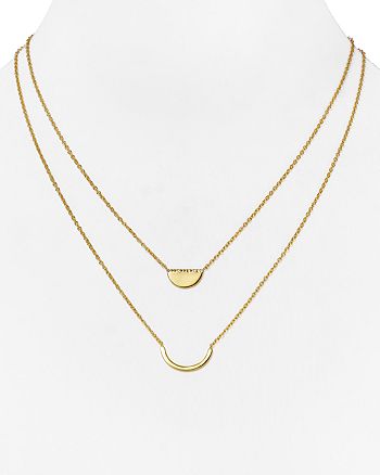 Gorjana luna coin necklace clearance