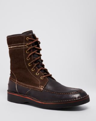 hipster leather boots