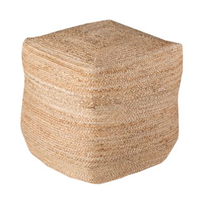 Jute Pouf