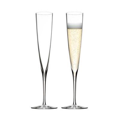 Elegance Champagne Trumpet Flute, Pair