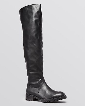 Jeffrey Campbell Tall Thigh High Boots - Besos Lug Sole | Bloomingdale's