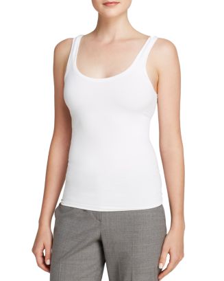 Theory Len Tubular Stretch Jersey Tank Top | Bloomingdale's