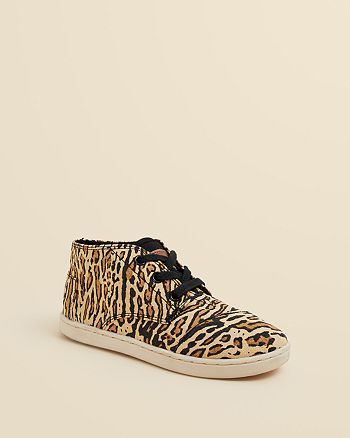 Toms Girls Ocelot Print Paseo Mid Top Canvas Sneakers Toddler Little Kid Big Kid Bloomingdale S