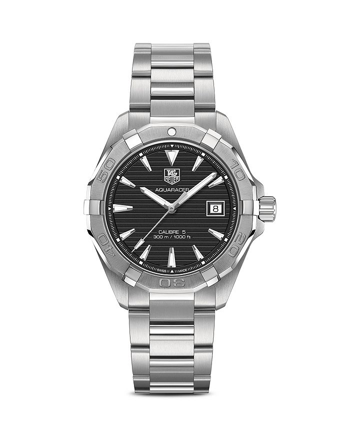Tag Heuer Aquaracer Calibre 5 Automatic Watch, 40.5mm In Black