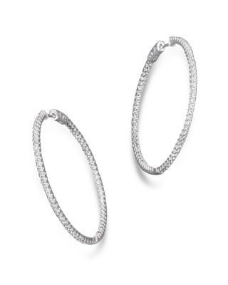 inside outside hoop earrings