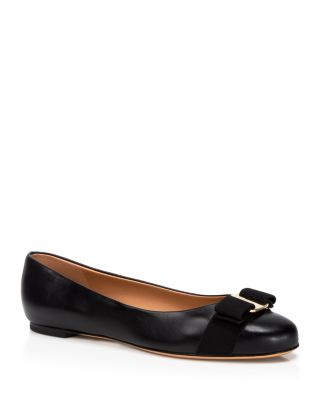 Salvatore Ferragamo - Women's Varina Leather Ballet Flats