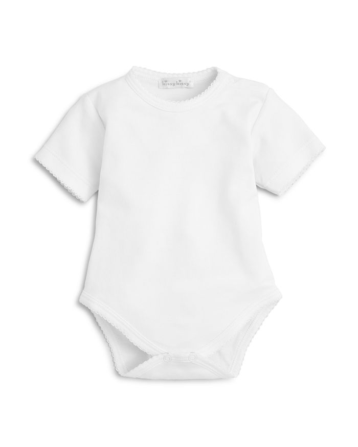 Kissy Kissy Unisex Essential Bodysuit - Baby In White