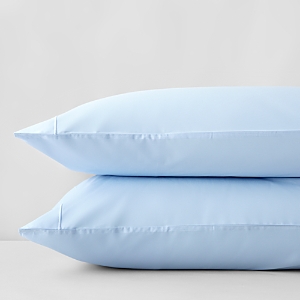 Anne De Solene Vexin Standard Pillowcases, Pair In Azur Blue
