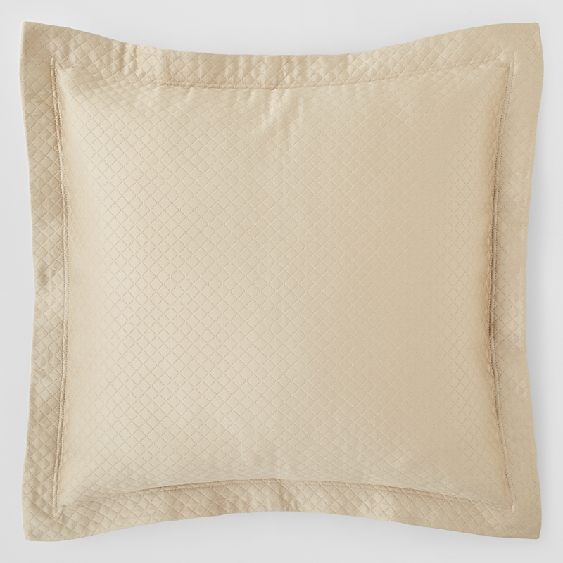 Frette Hotel Melody Euro Sham In Khaki