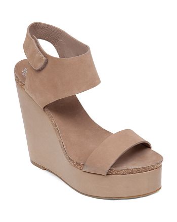 VINCE CAMUTO Open Toe Platform Wedge Sandals - Kaja | Bloomingdale's