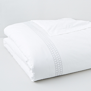 Matouk Liana Duvet, King In Silver
